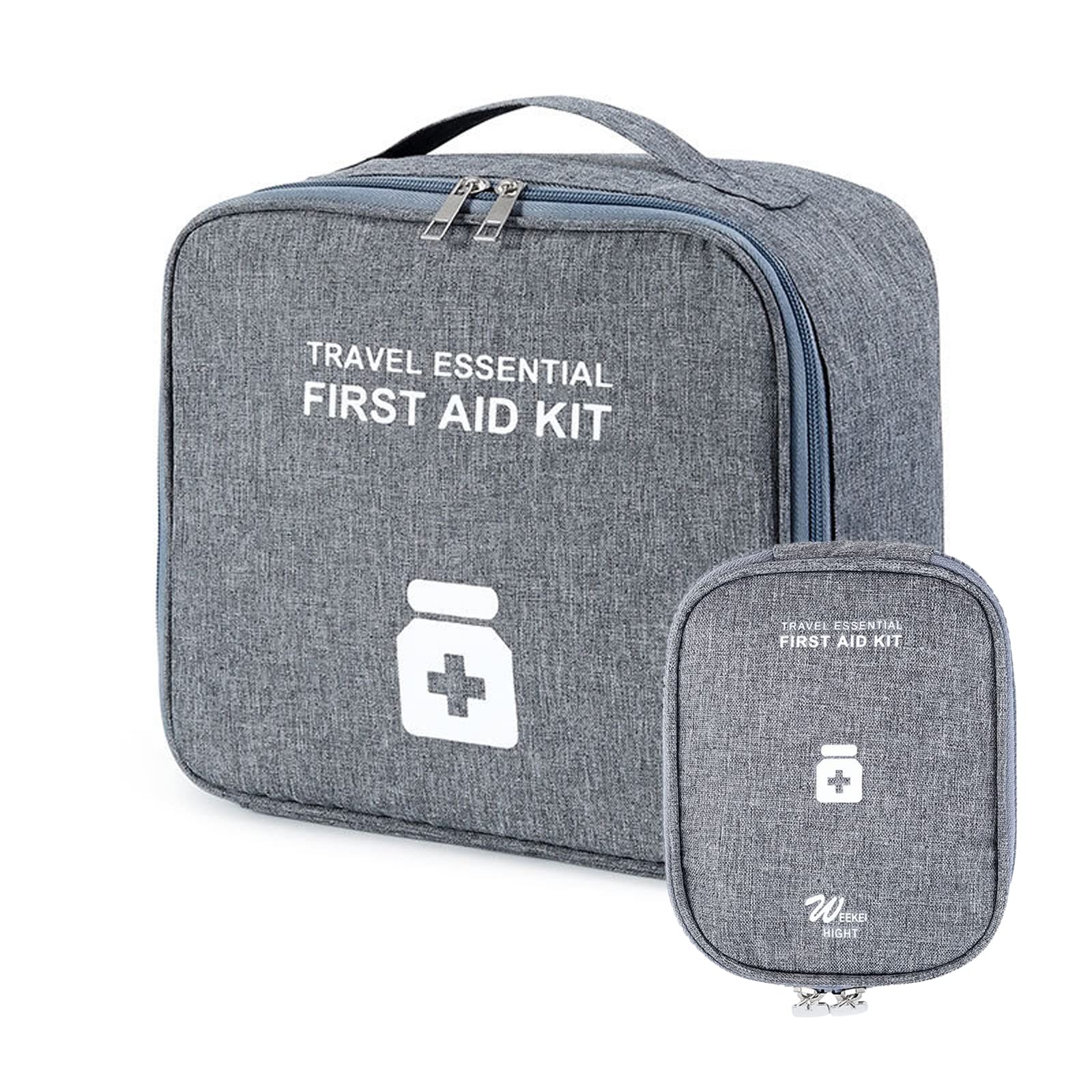 PALAY 2 Pack First Aid Pouch Portable First Aid Kit Bag Empty Emergency Treatment Medicine Bags Organizer Travel Pharmacy Bag for Storing First Aid Kit Items & Medicine PALAY 2 Pack First Aid Pouch Portable First Aid Kit Bag Empty Emergency Treatment Medicine Bags Organizer Travel Pharmacy Bag for Storing First Aid Kit Items & Medicine